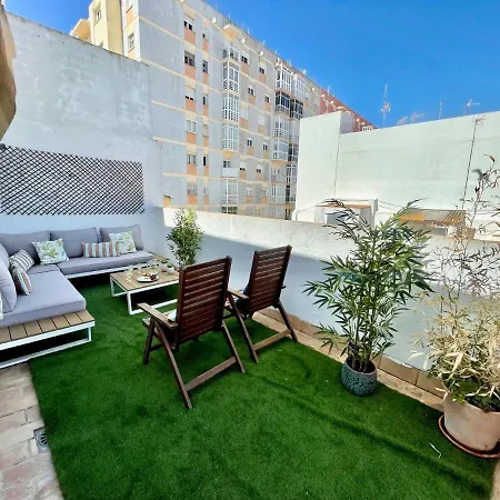 Apartment Gatu Premium Atico Caleta , Preferente Mayores De 25 Anos Y Familias Cadiz